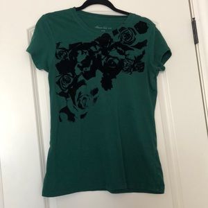Kenneth Cole Tee with velvet design